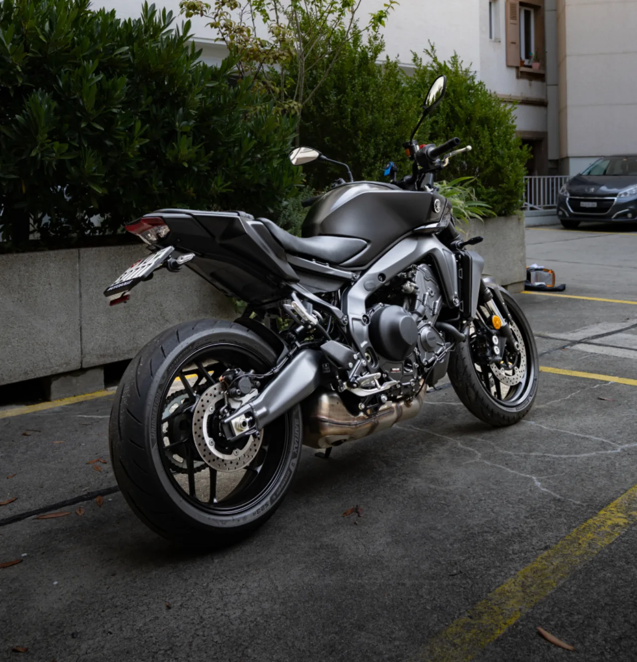 Motos à Lausanne